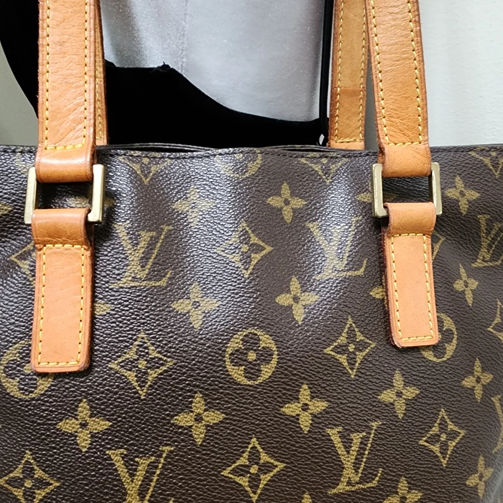 Louis Vuitton LV Monogram Cabas Piano Brown Tote Bag